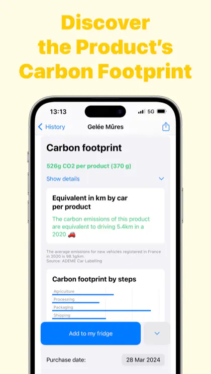 Nutri App screenshot 3