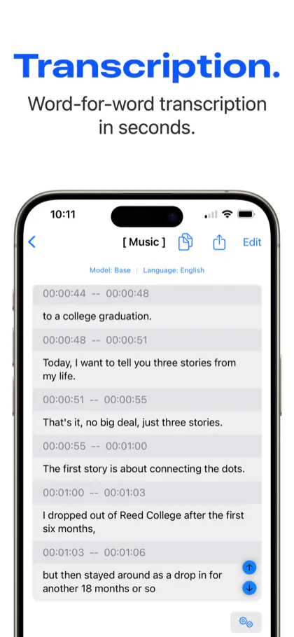 Speech to Text screenshot 1